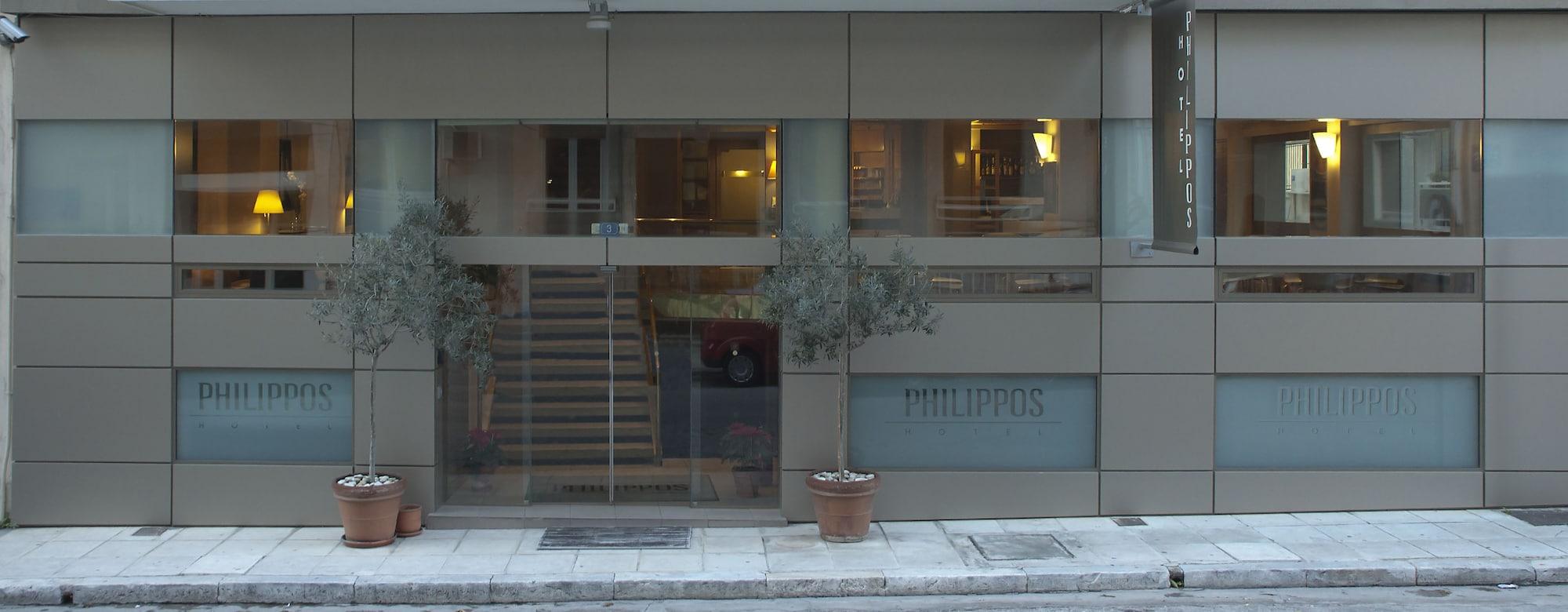 Vista Exterior Philippos Hotel