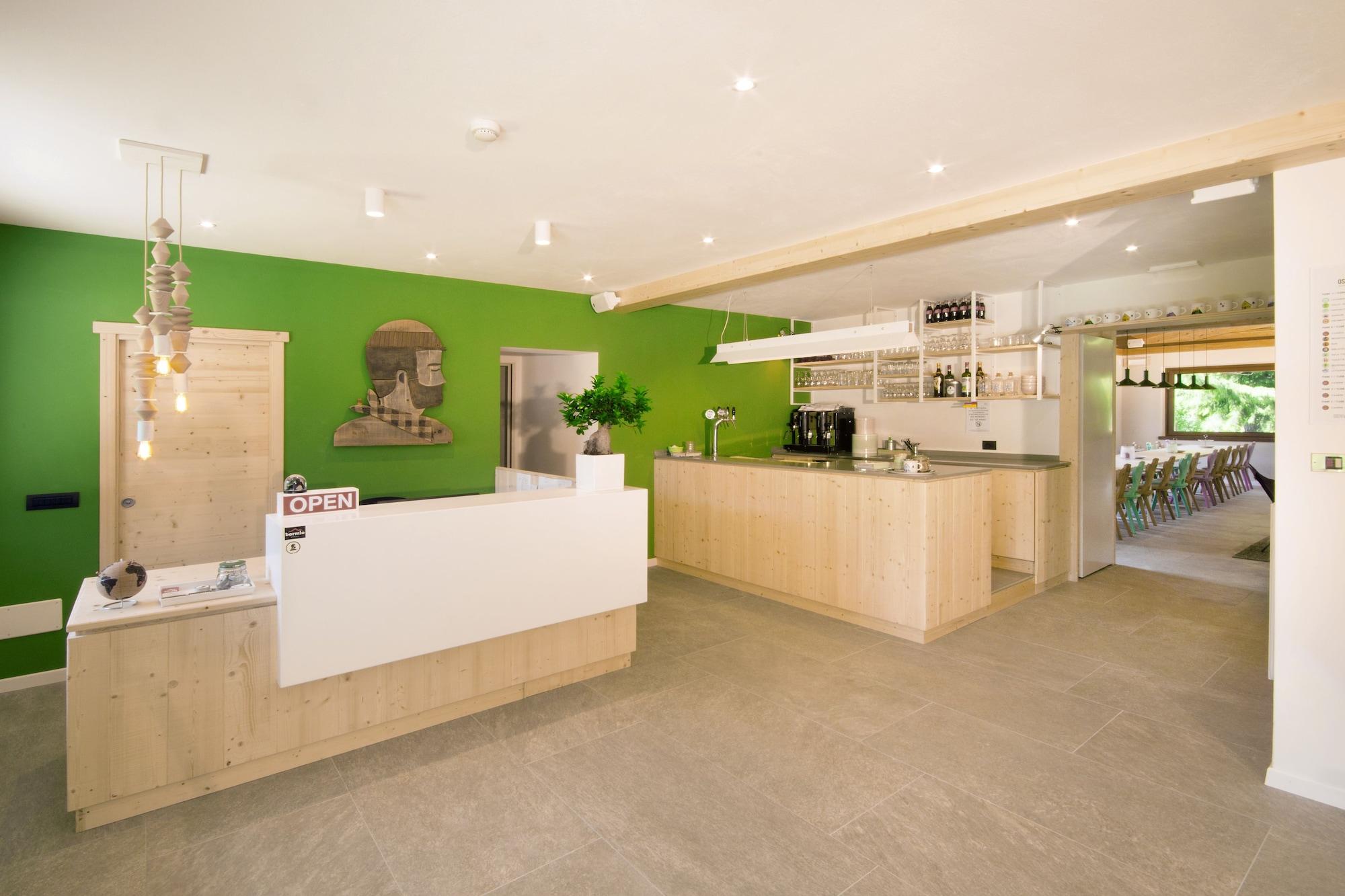 Vista Lobby Ostello Alpino
