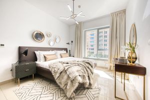 Alquiler Vacacional - Maison Privee - Radiant Urban Retreat with Iconic Burj Khalifa Vws