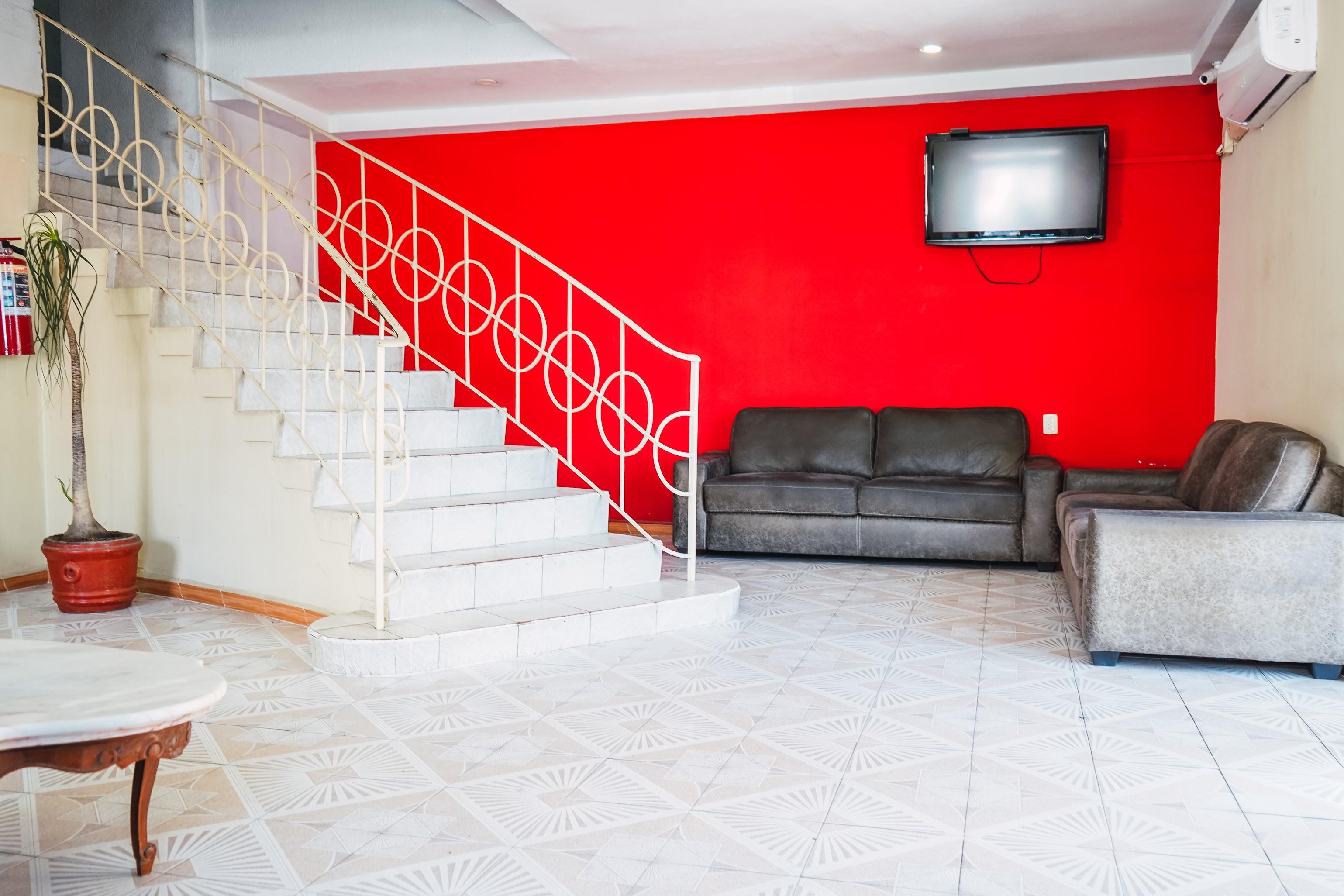 Vista Lobby OYO Hotel Santander Veracruz Centro HistÃ³rico