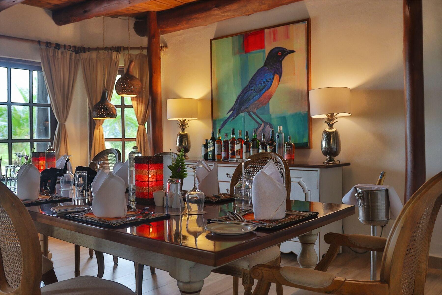 Restaurant Kibo Villa Amboseli