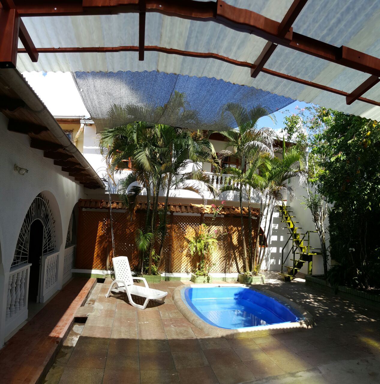 Vista Piscina Hotel Pachamama Amazonas