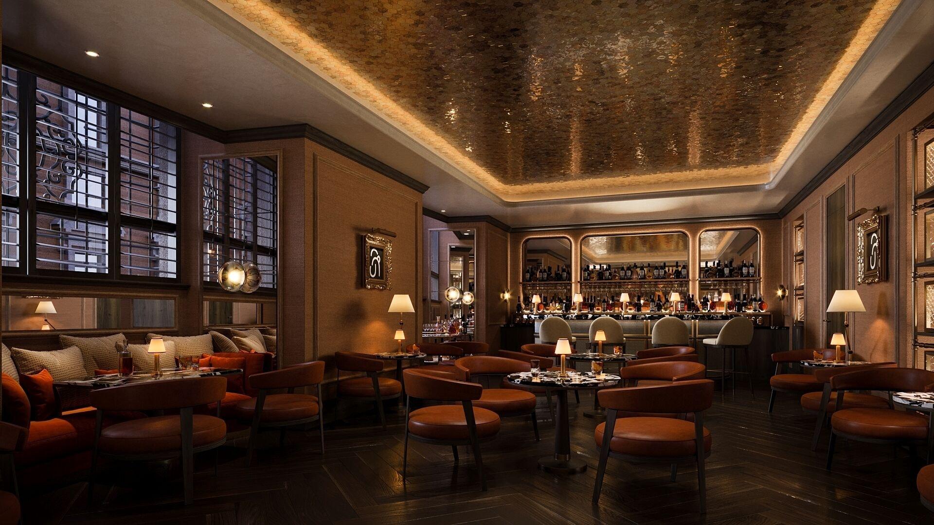 Bar/Salón Corinthia Rome