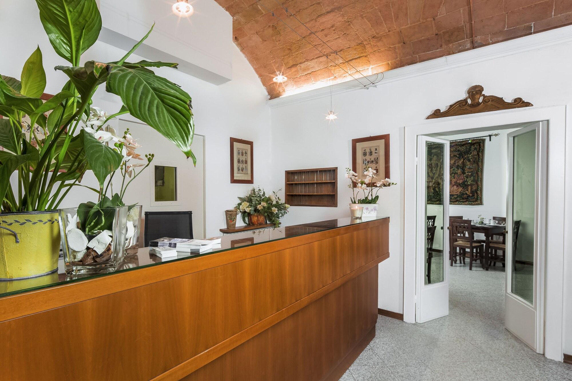 Vista Lobby Albergo Tre Donzelle