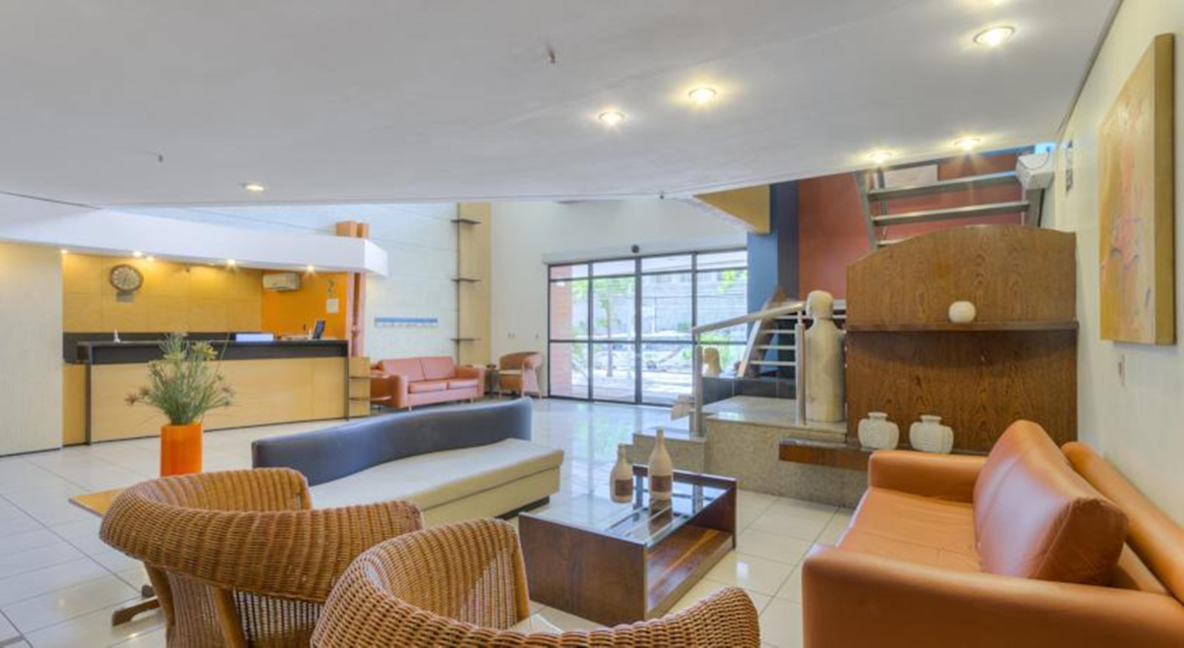Vista Lobby Praia Mansa Suíte Hotel