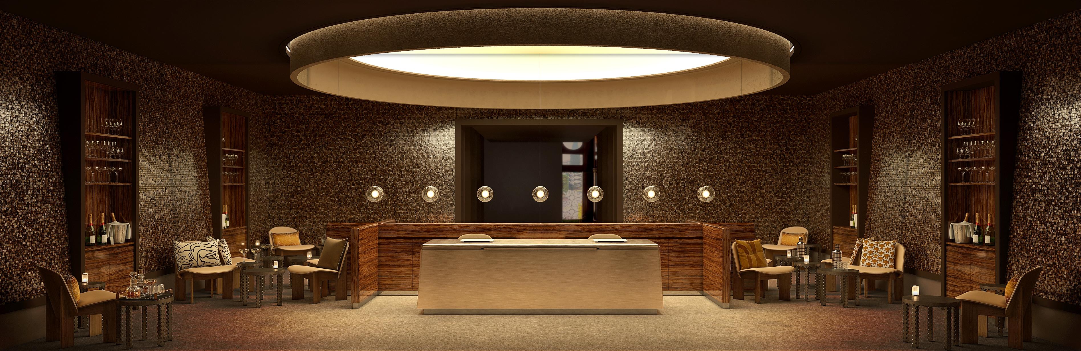 Vista Lobby Gounod Hotel