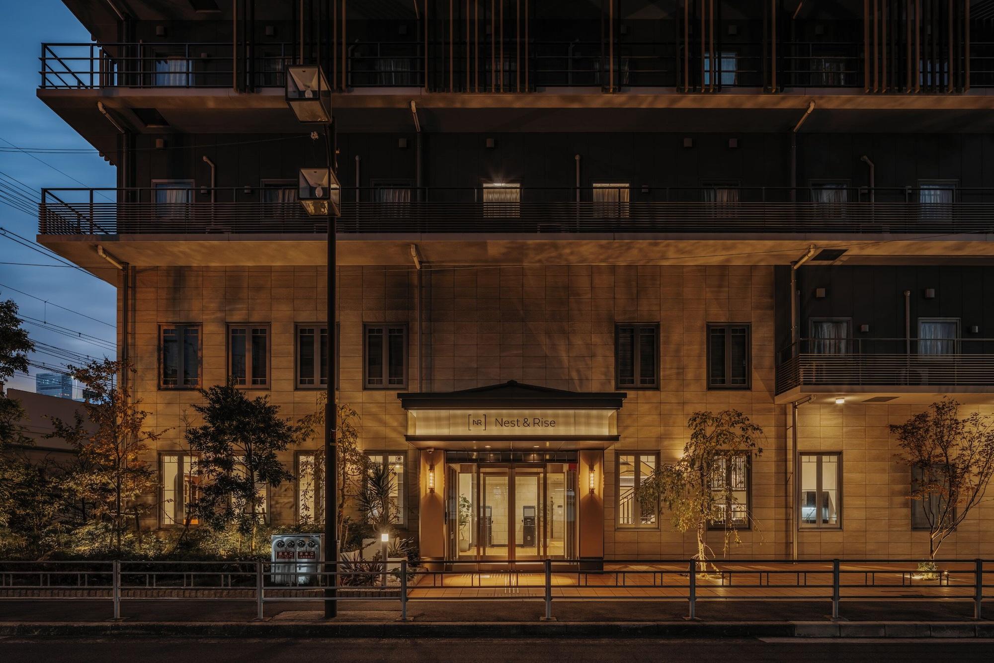 Vista Exterior Nest&Rise Osaka Namba Hotel