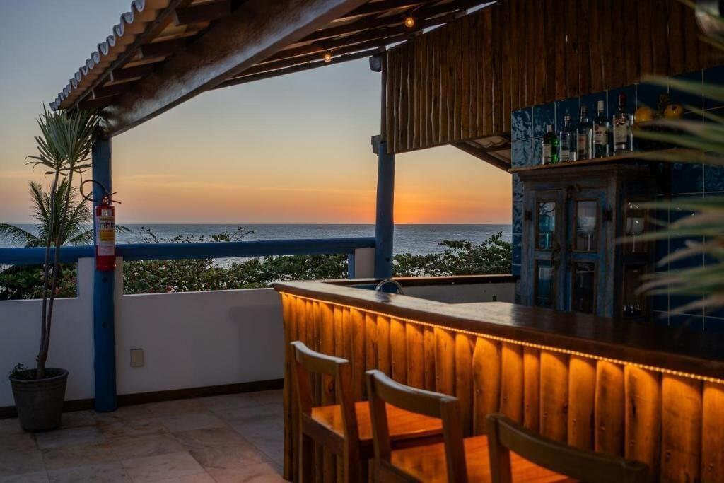 Bar/lounge Vila Maria Pousada