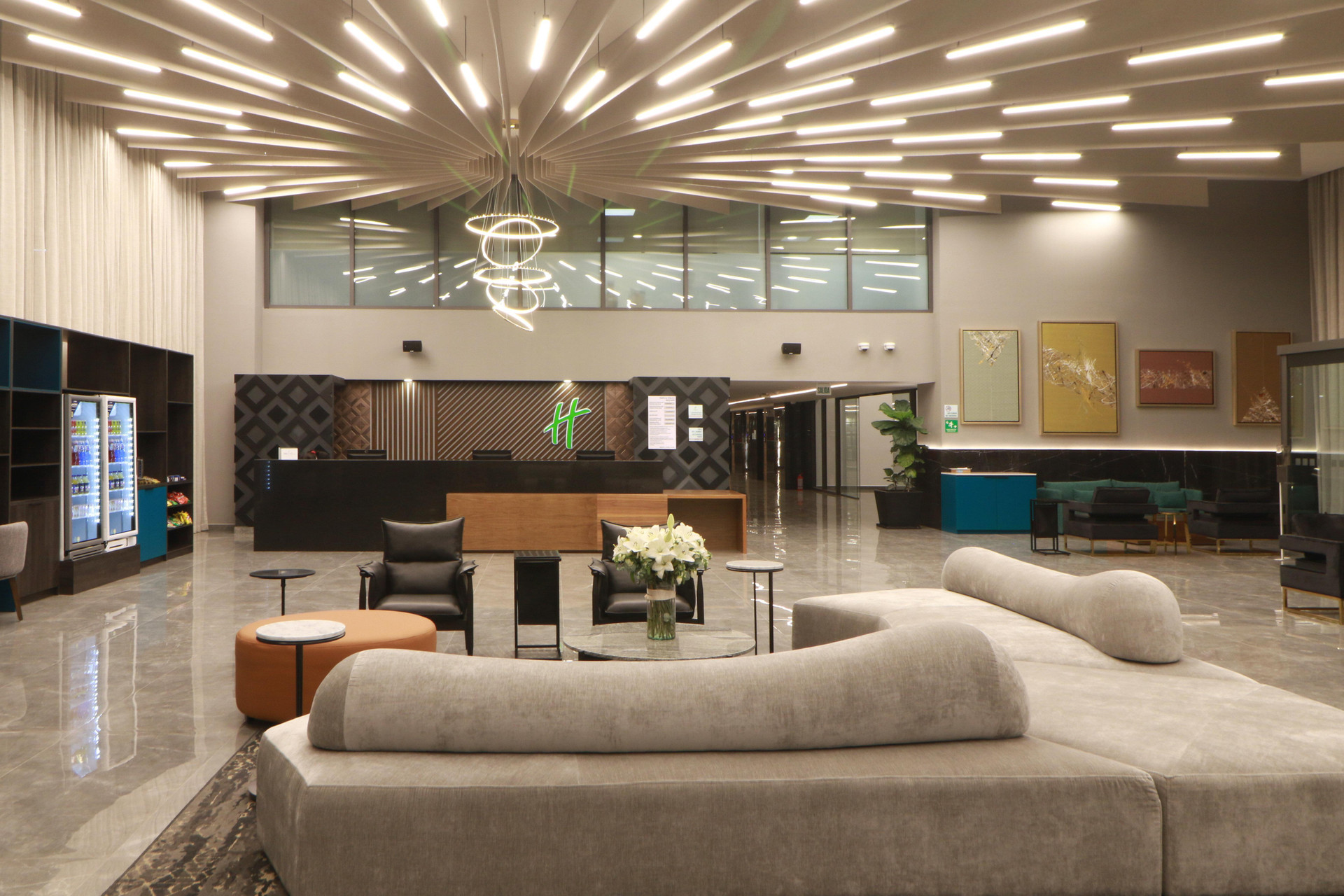 Vista Exterior Holiday Inn Hotel And Suites Mexico Felipe Angeles