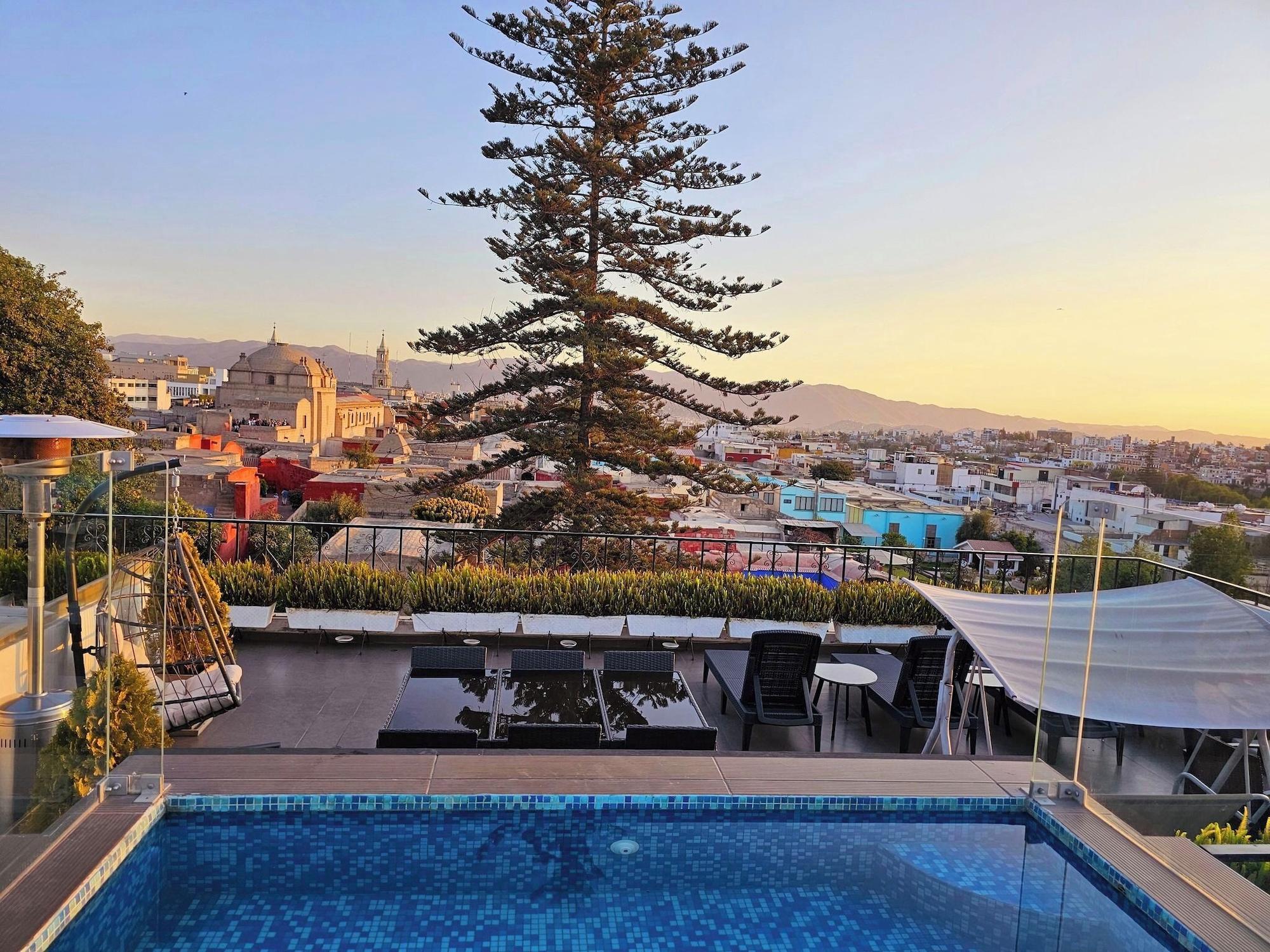 Vista Piscina Vita Hoteles Arequipa