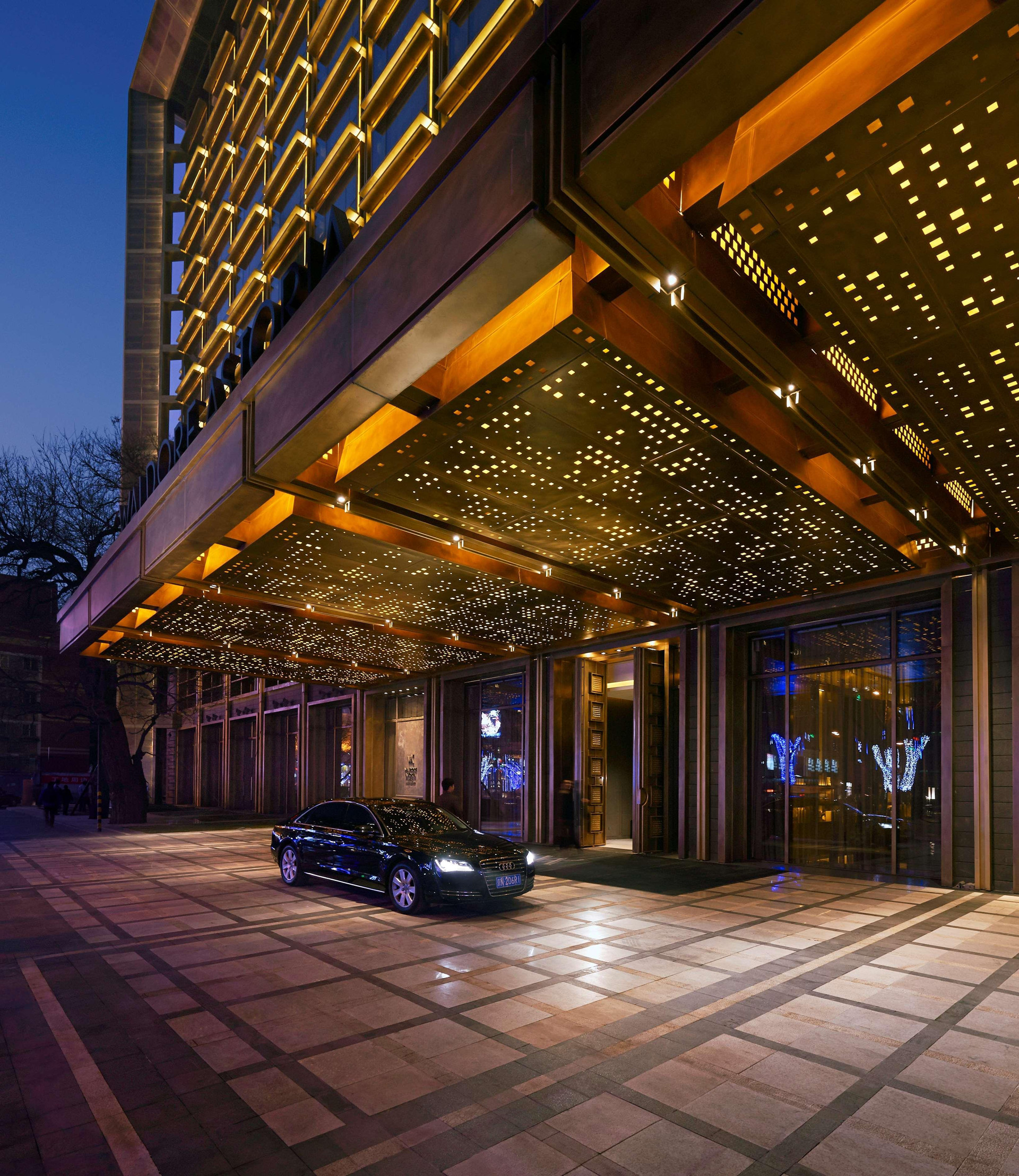 Vista Exterior Waldorf Astoria Beijing