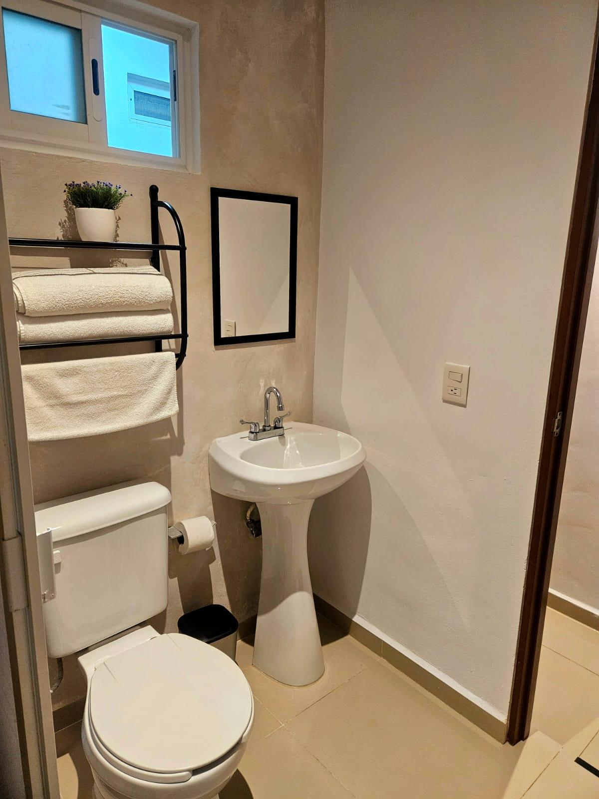 Baño Hotel Villa Leo