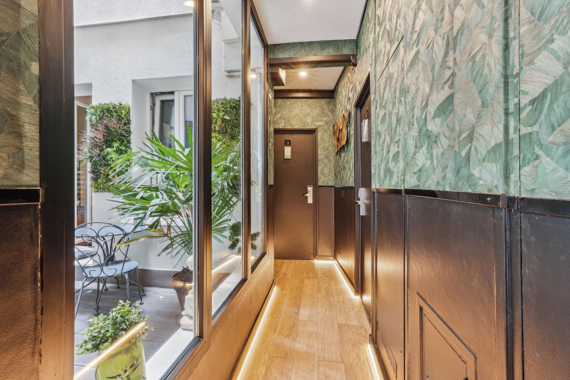 Vista Lobby Résidence Aurmat Appart Hôtel Boulogne Paris