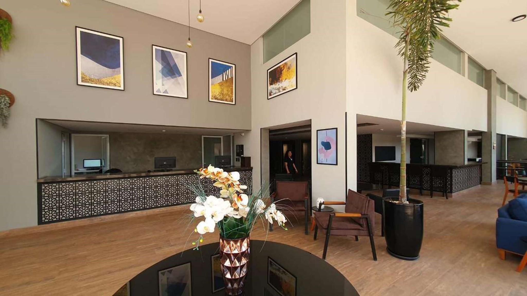 Vista Lobby Tulip Inn Bauru