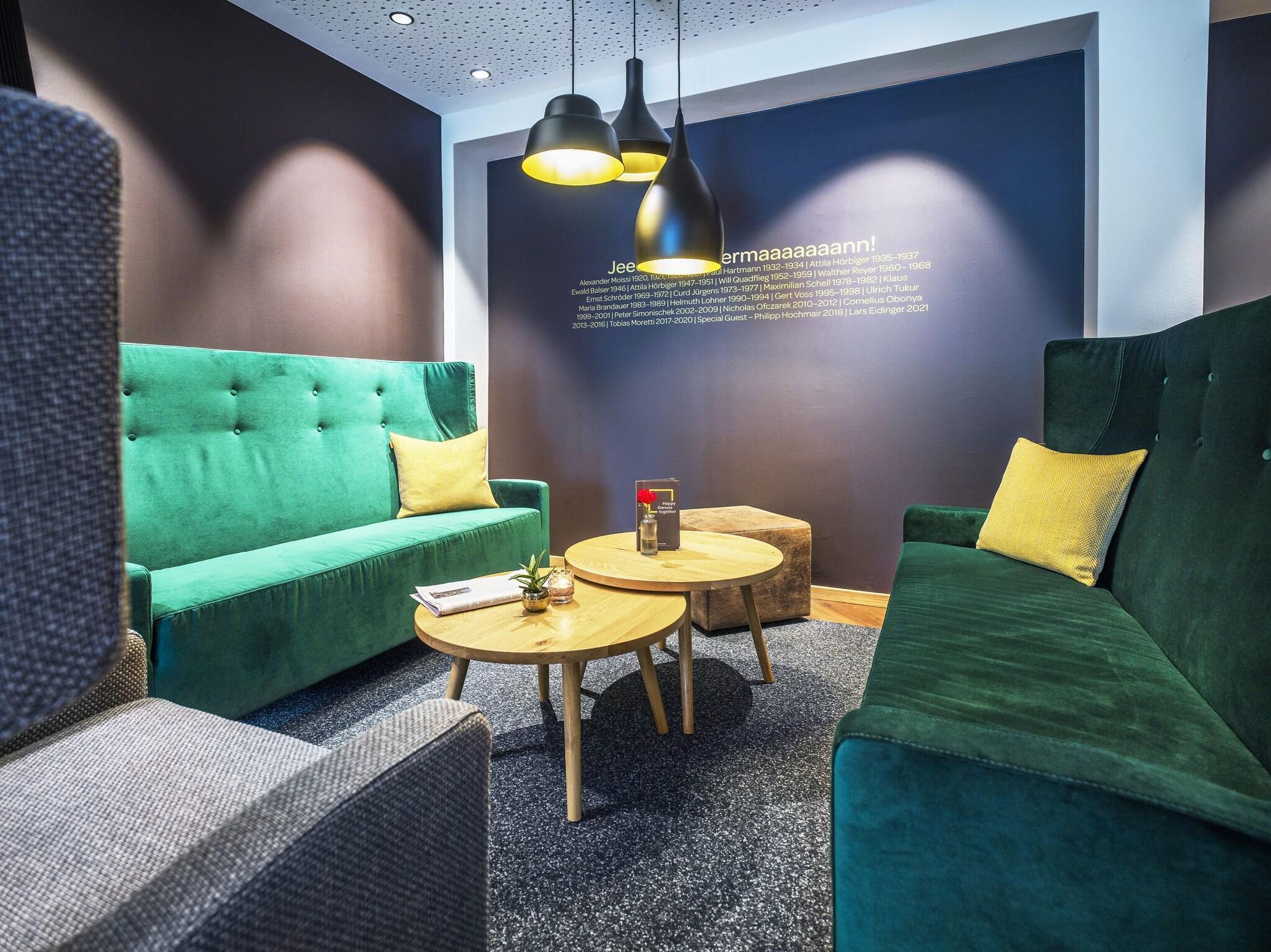 Vista Lobby JUFA Hotel Salzburg