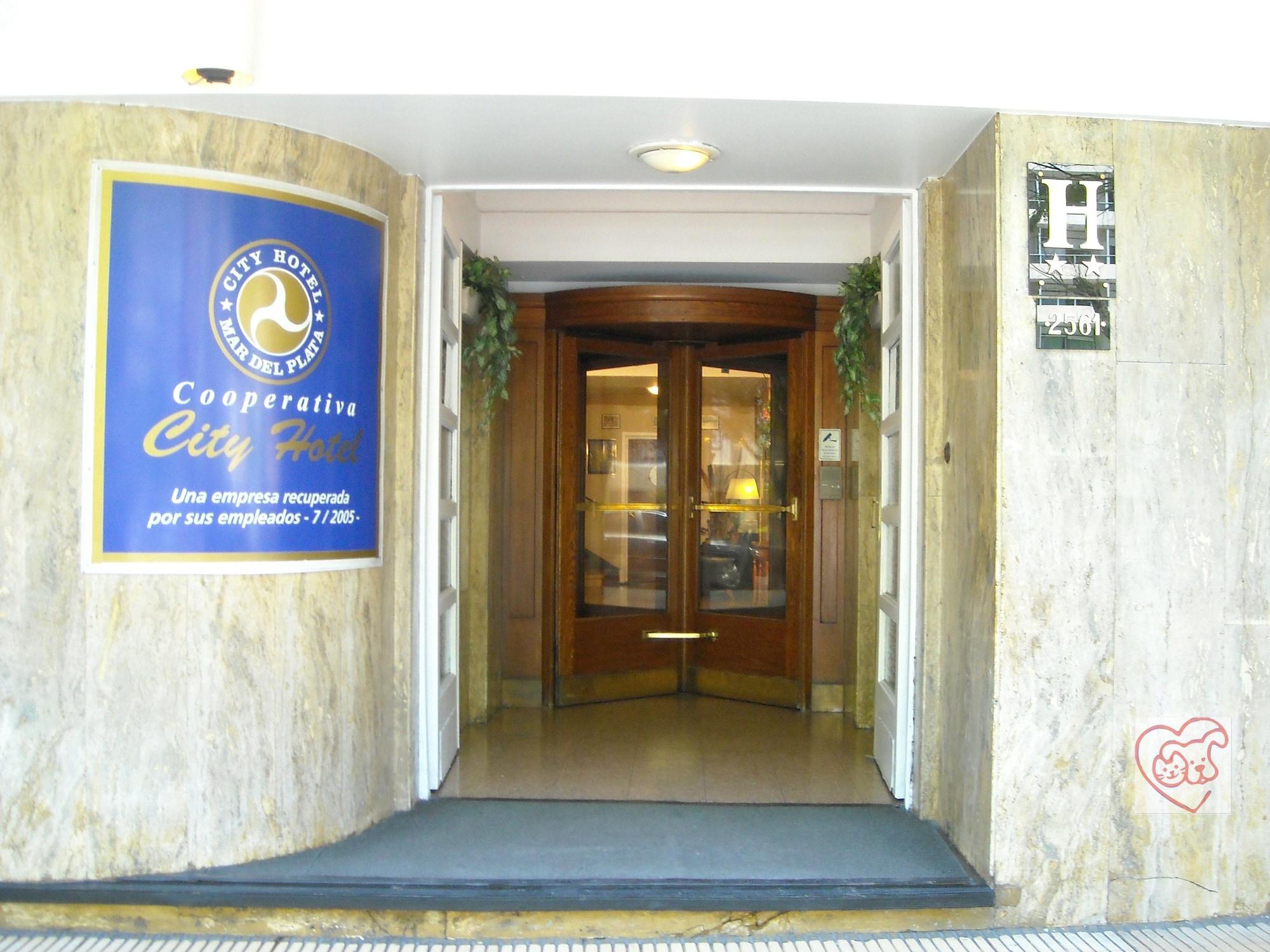 Vista Exterior City Hotel Mar del Plata