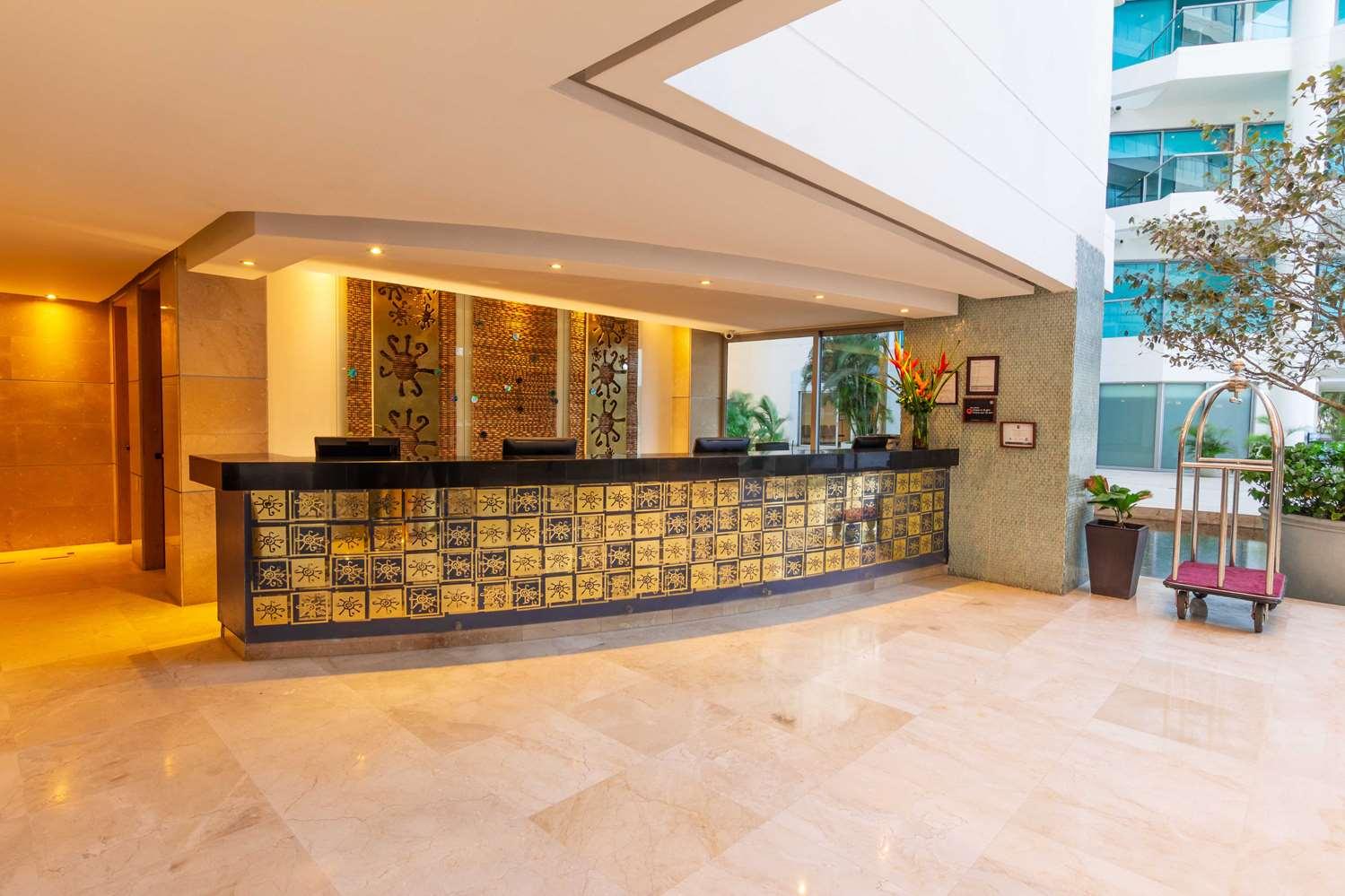 Vista Lobby Sonesta Hotel Cartagena