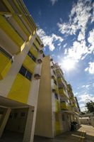 Alojamiento - Apto 22E ar condicionado e ventilador, 2 quartos, churrasqueira, elevador e piscina