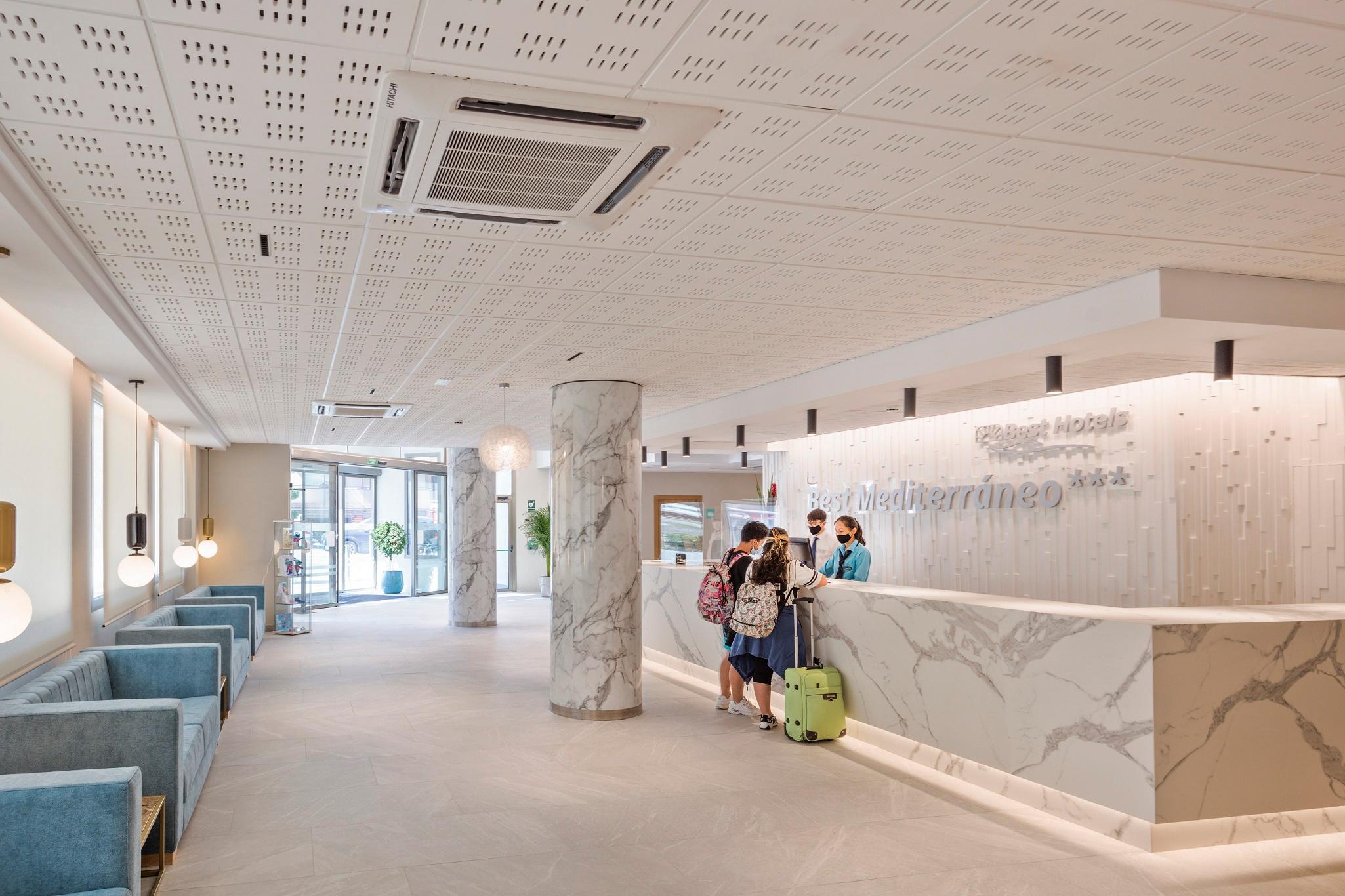 Vista Lobby Hotel Best Mediterraneo