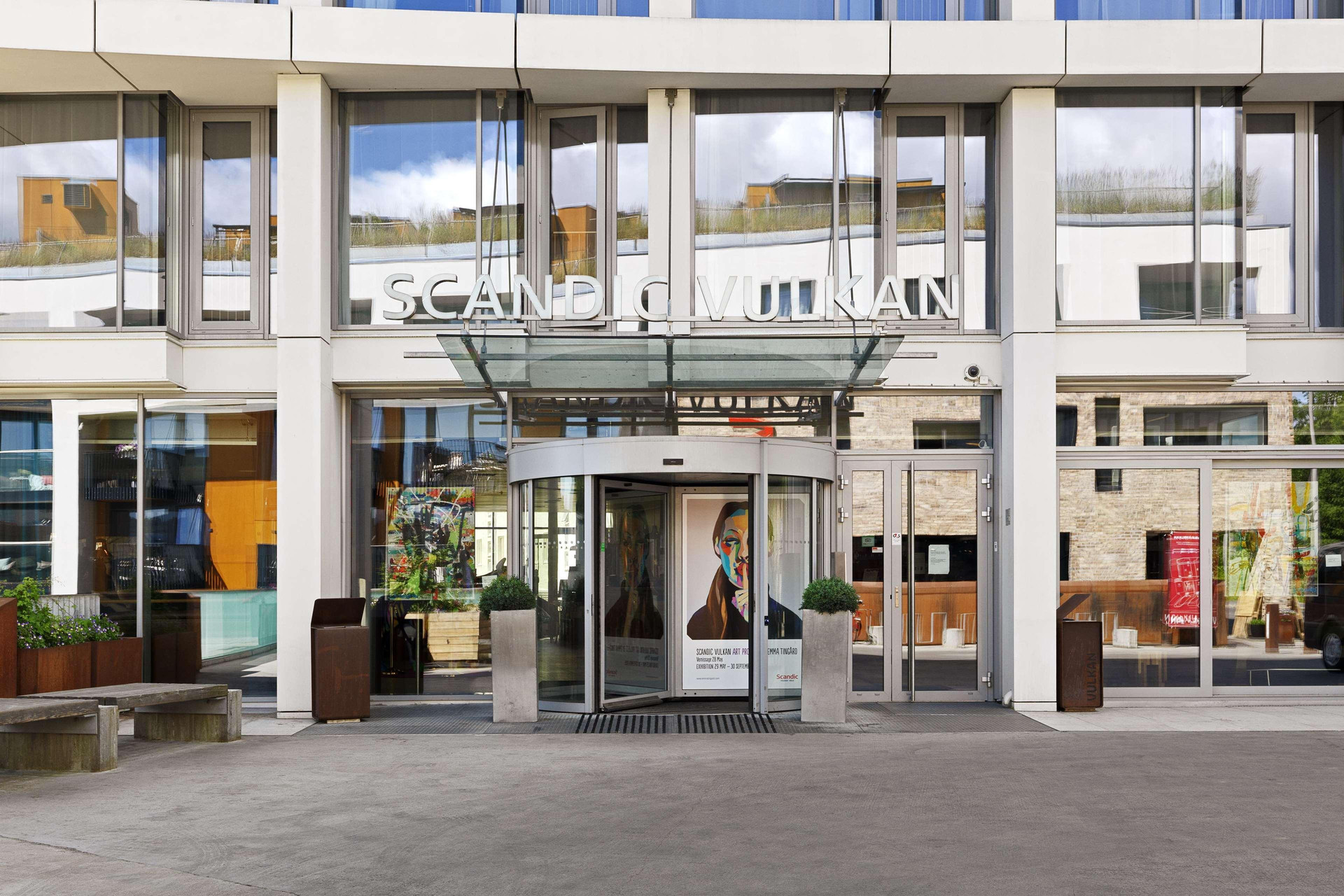 Vista Exterior Scandic Vulkan