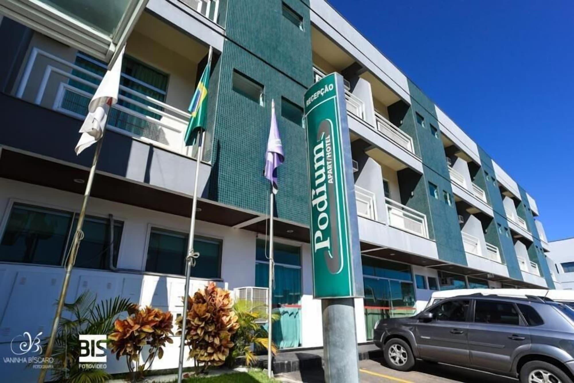 Vista Exterior Podium Apart hotel
