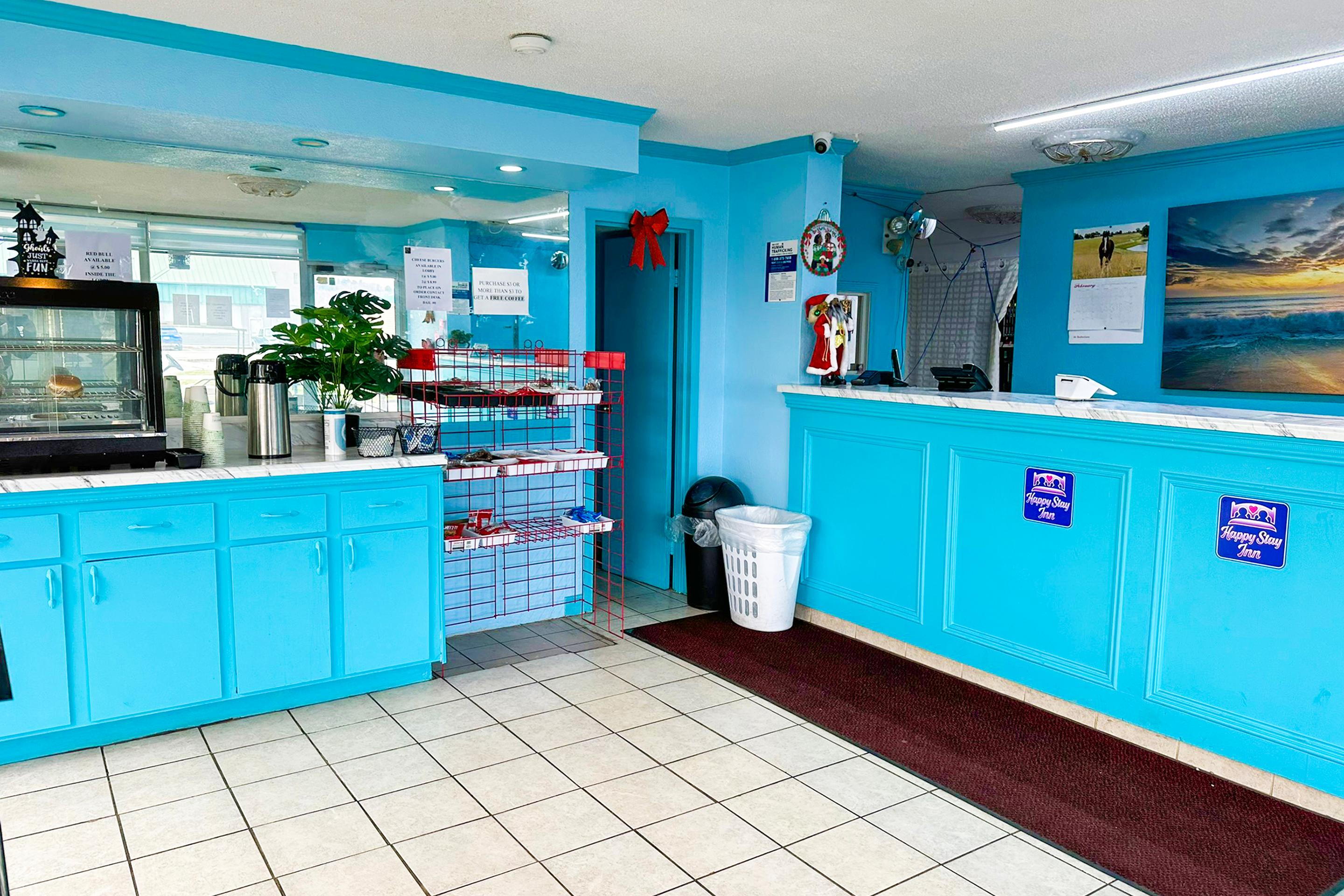 Vista Lobby Happy Stay Inn Madisonville I-69 By OYO