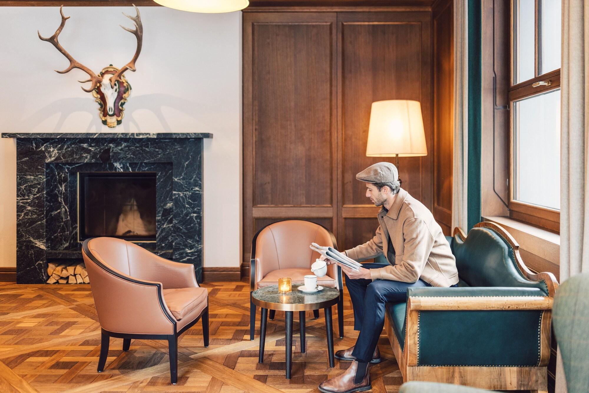 Vista Lobby Posthotel Taube