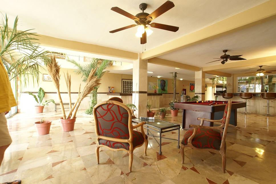 Vista Lobby Hotel Santa María