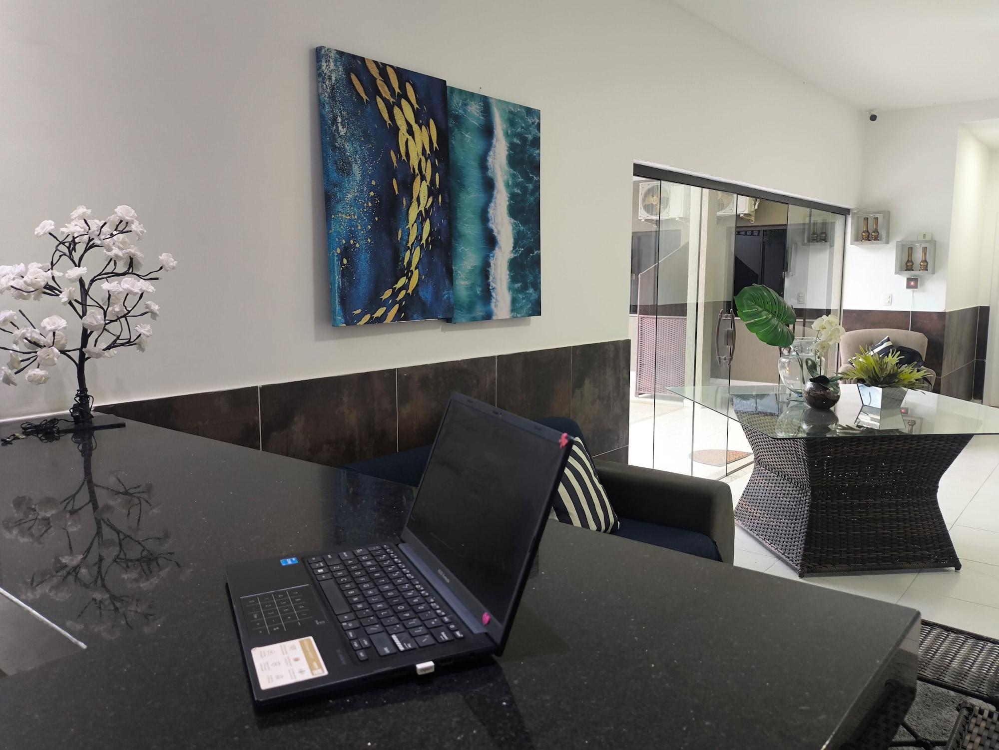 Vista Lobby Pousada Espaço Geriba