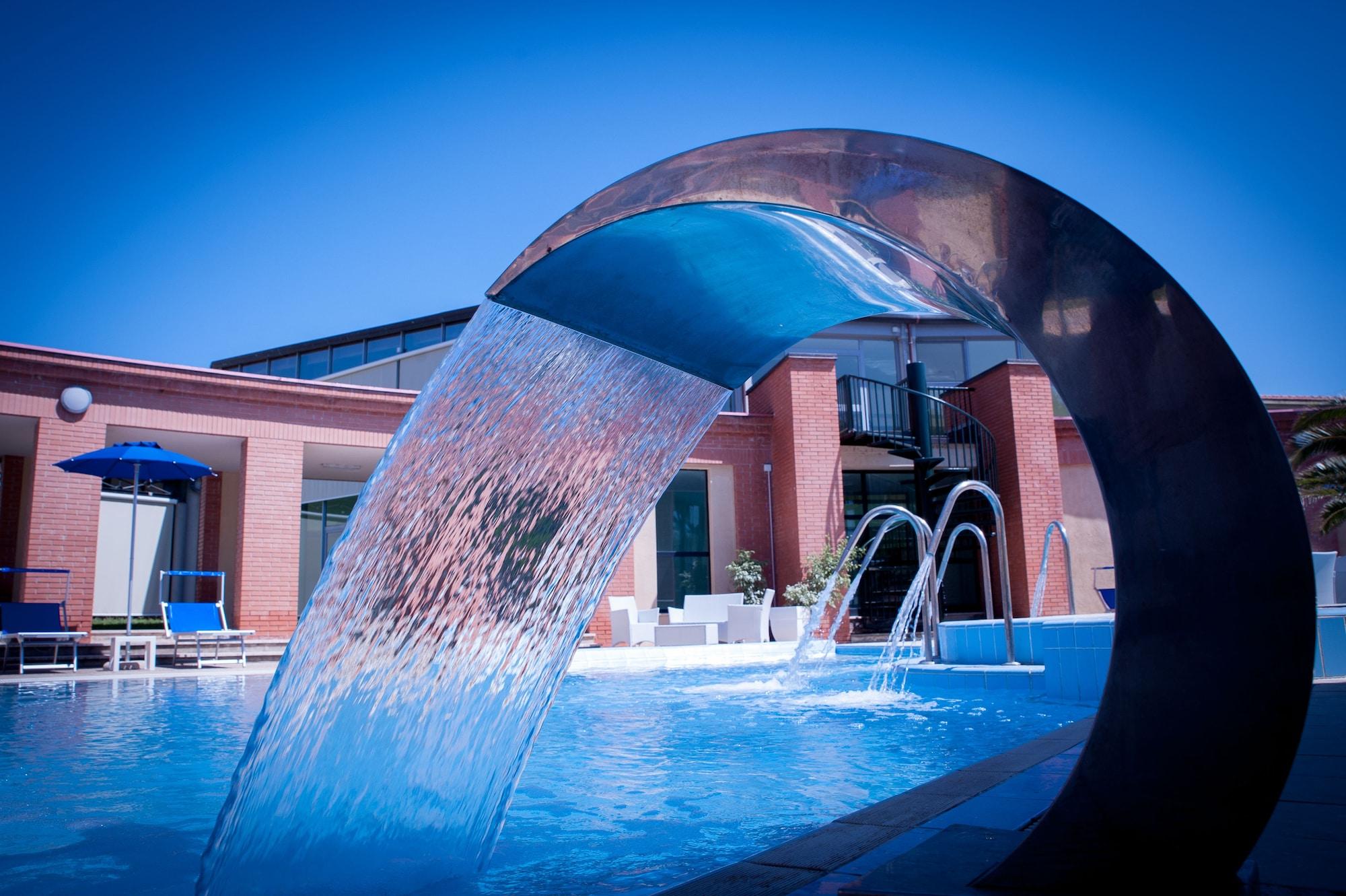 Vista Piscina Sardegna Termale Hotel & SPA