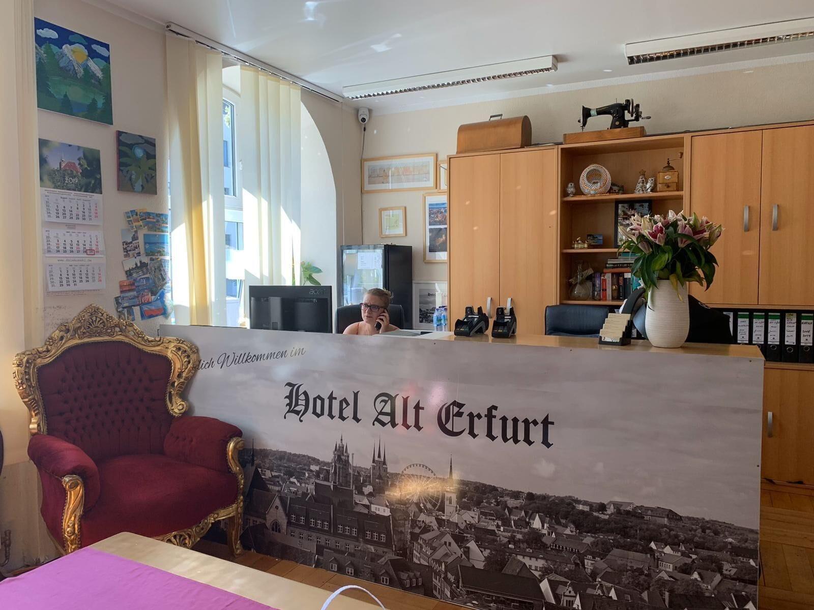 Vista Lobby Hotel Alt Erfurt