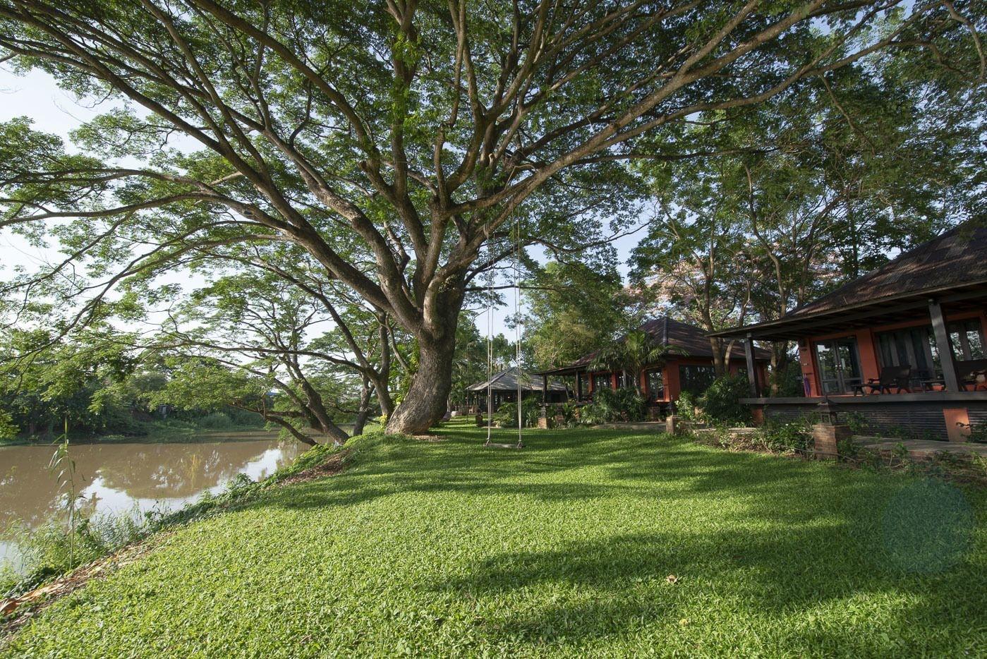 Vista Exterior Baannamping Riverside Village
