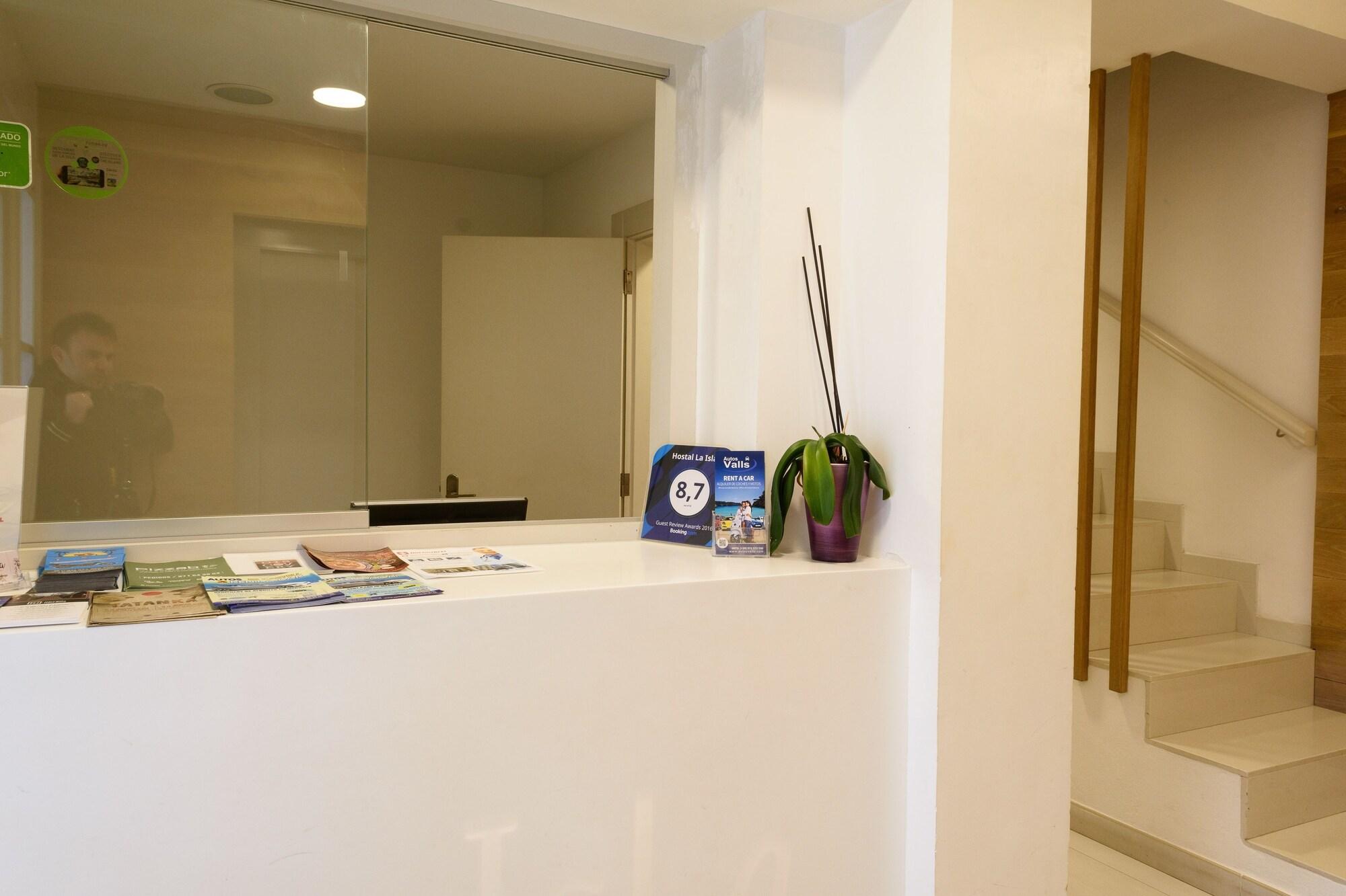Vista Lobby Hostal La Isla