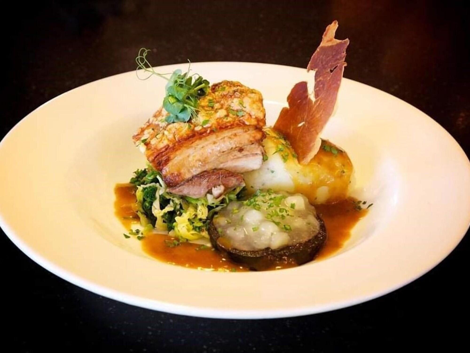 Restaurant The Oak Inn Staplow