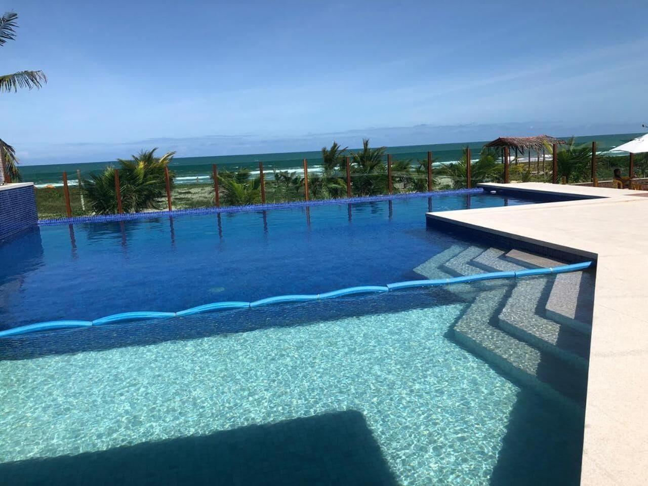 Vista Piscina Guaibim Praia Hotel