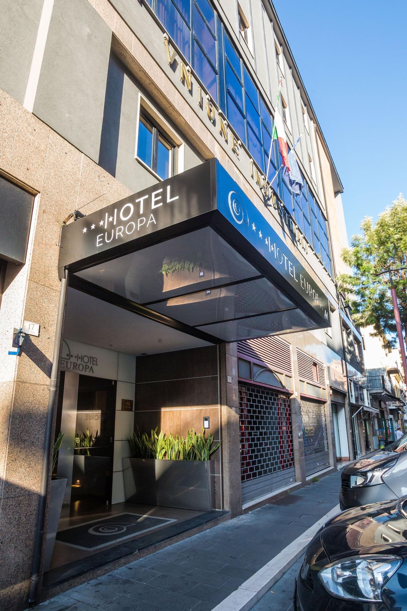 Vista Exterior Hotel Europa Art Caserta