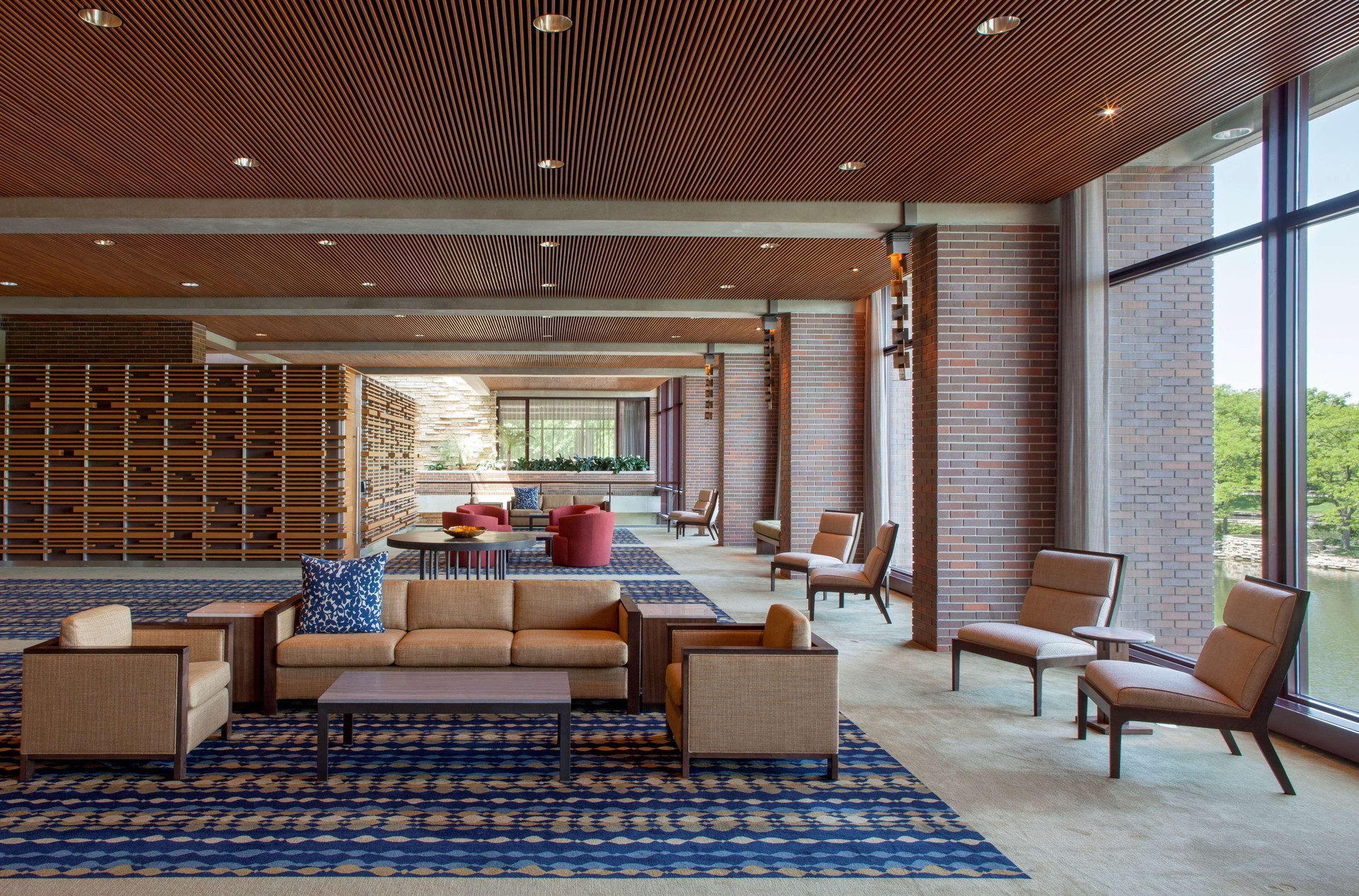 Vista Lobby Hyatt Lodge Oak Brook Chicago