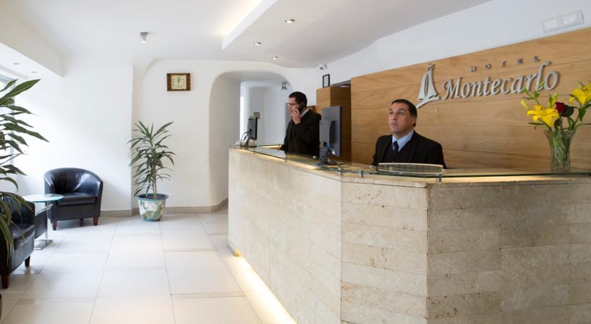 Vista Lobby Hotel Montecarlo