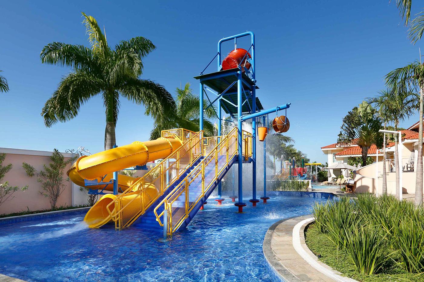 Vista Piscina Royal Palm Plaza Resort Campinas