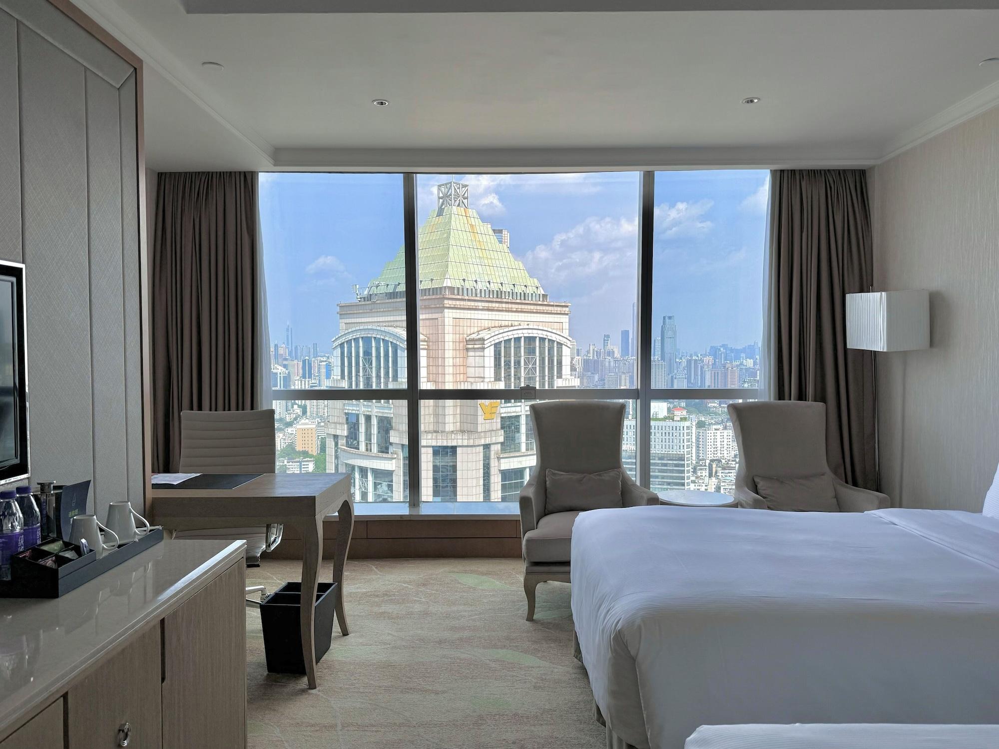 Habitación DoubleTree by Hilton Guangzhou-Free Shuttle Bus to Canton Fair Complex & Overseas Buyer Registration Services during Canton Fair Period
