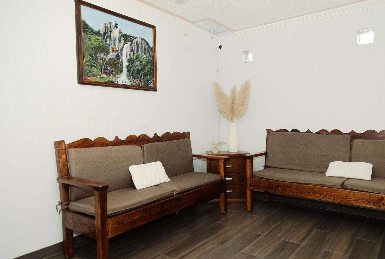 Vista Lobby Hotel Cascada el Garruño