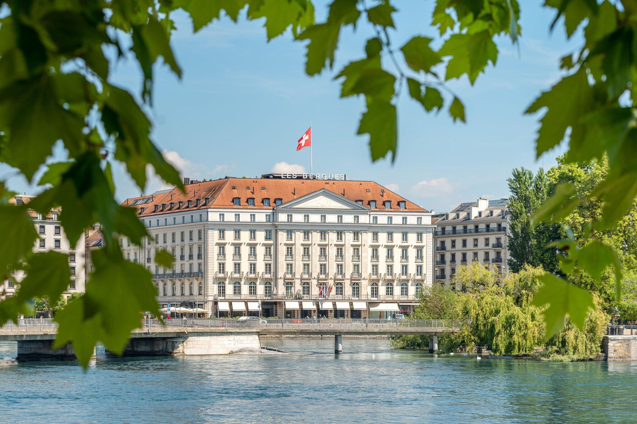 Vista Exterior Four Seasons Hotel des Bergues Geneva