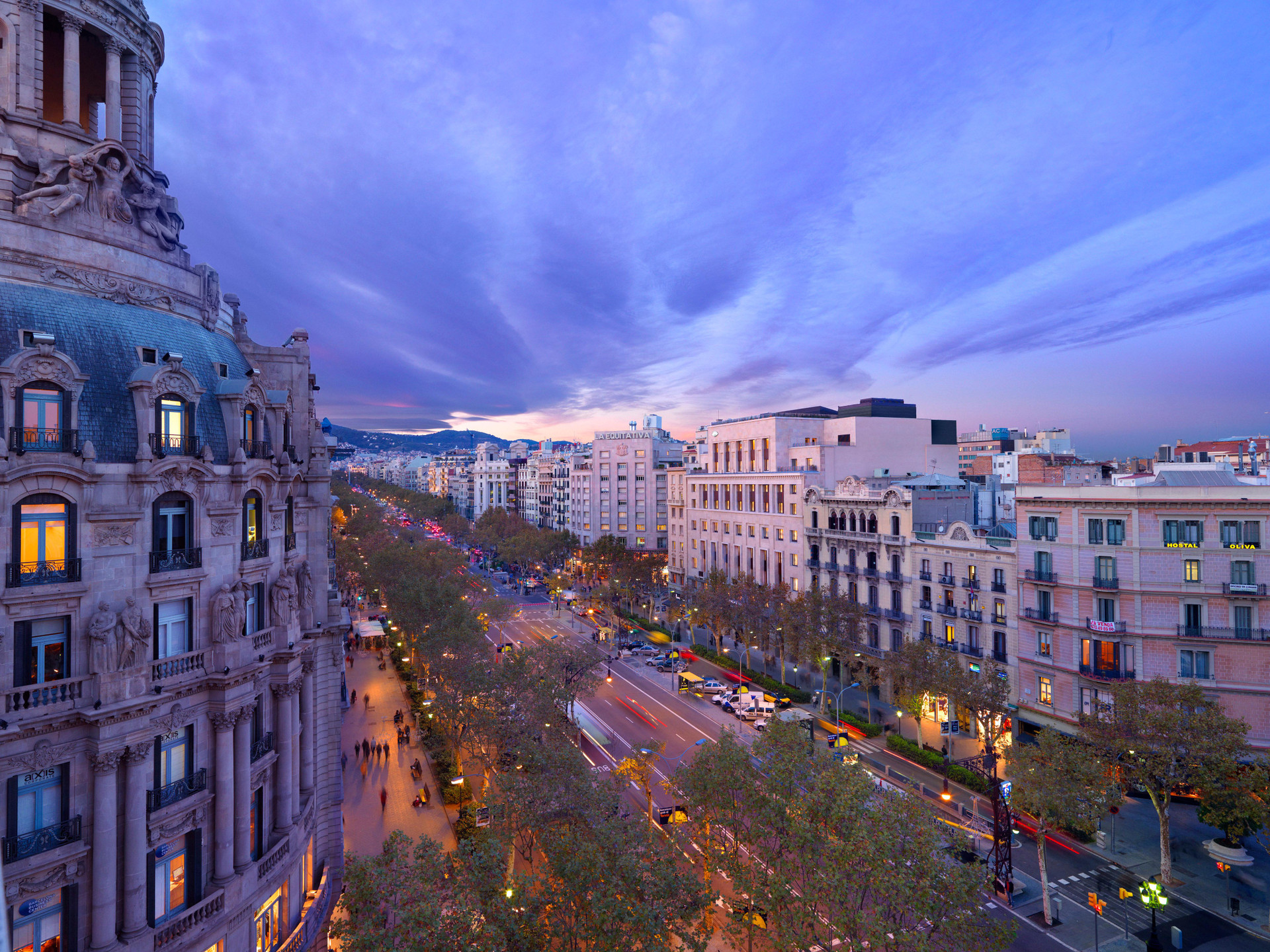Vista Exterior Mandarin Oriental, Barcelona