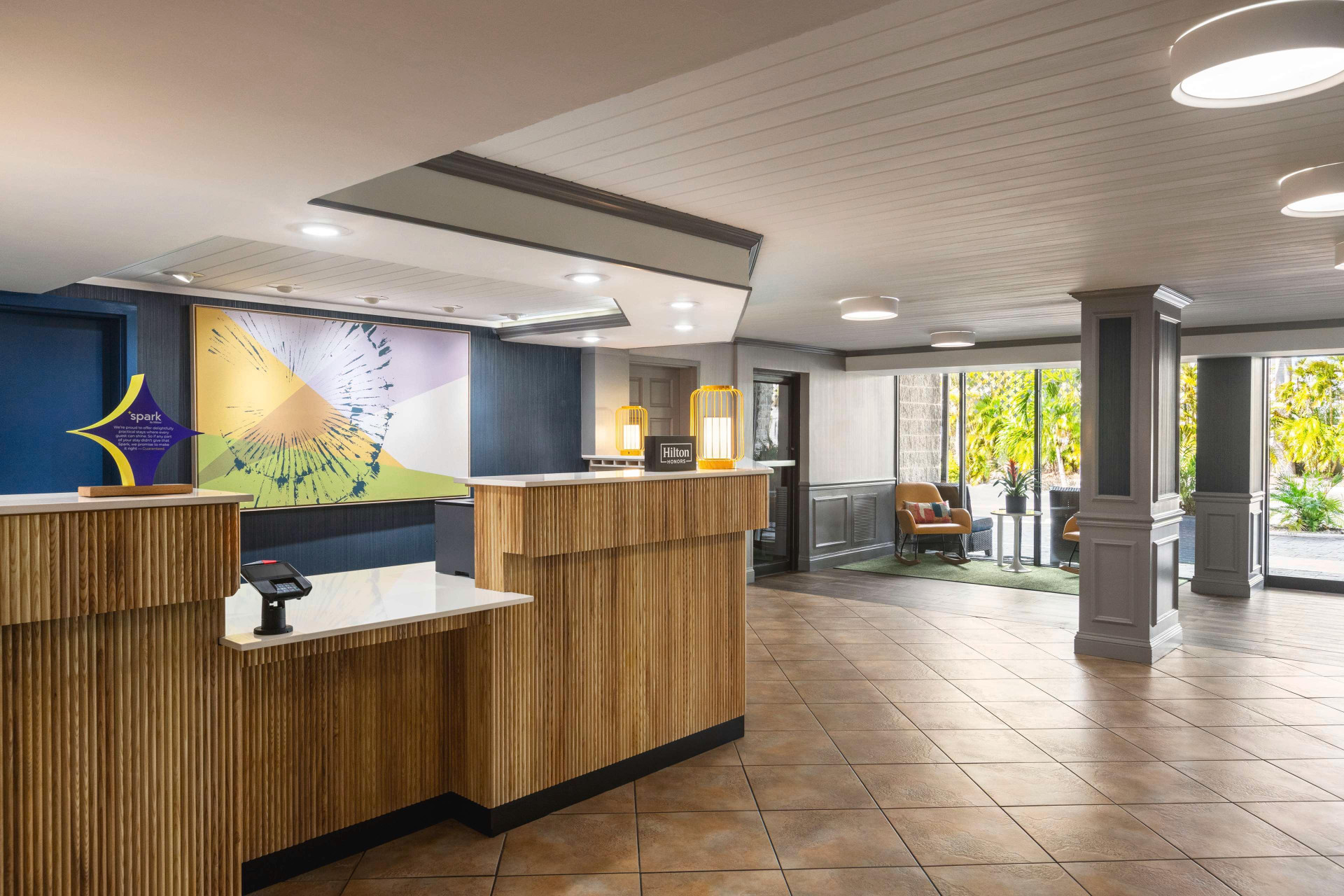 Vista Lobby Spark by Hilton Sarasota Siesta Key Gateway