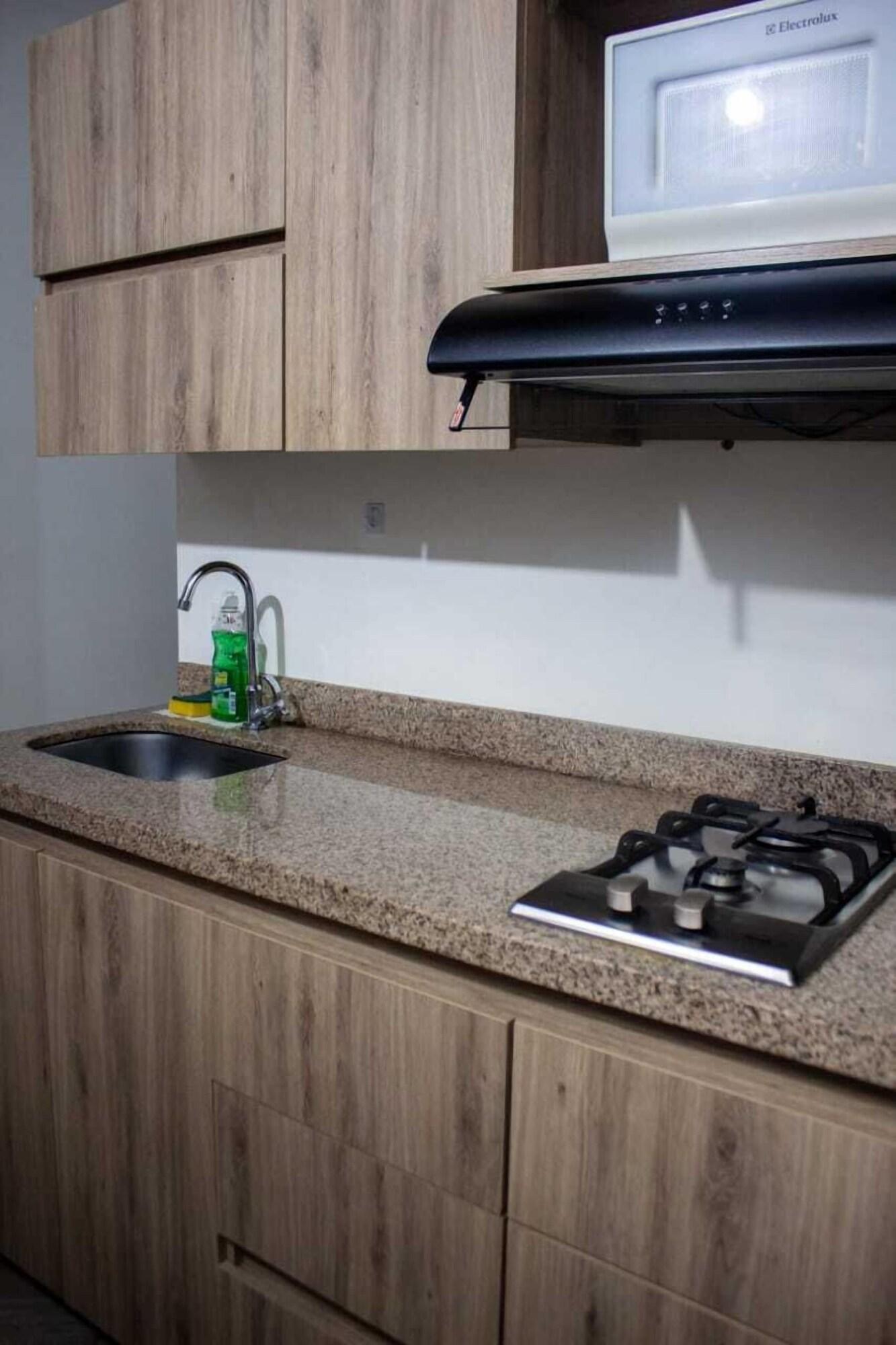 Equipamiento de Habitación Avanti apartahotel