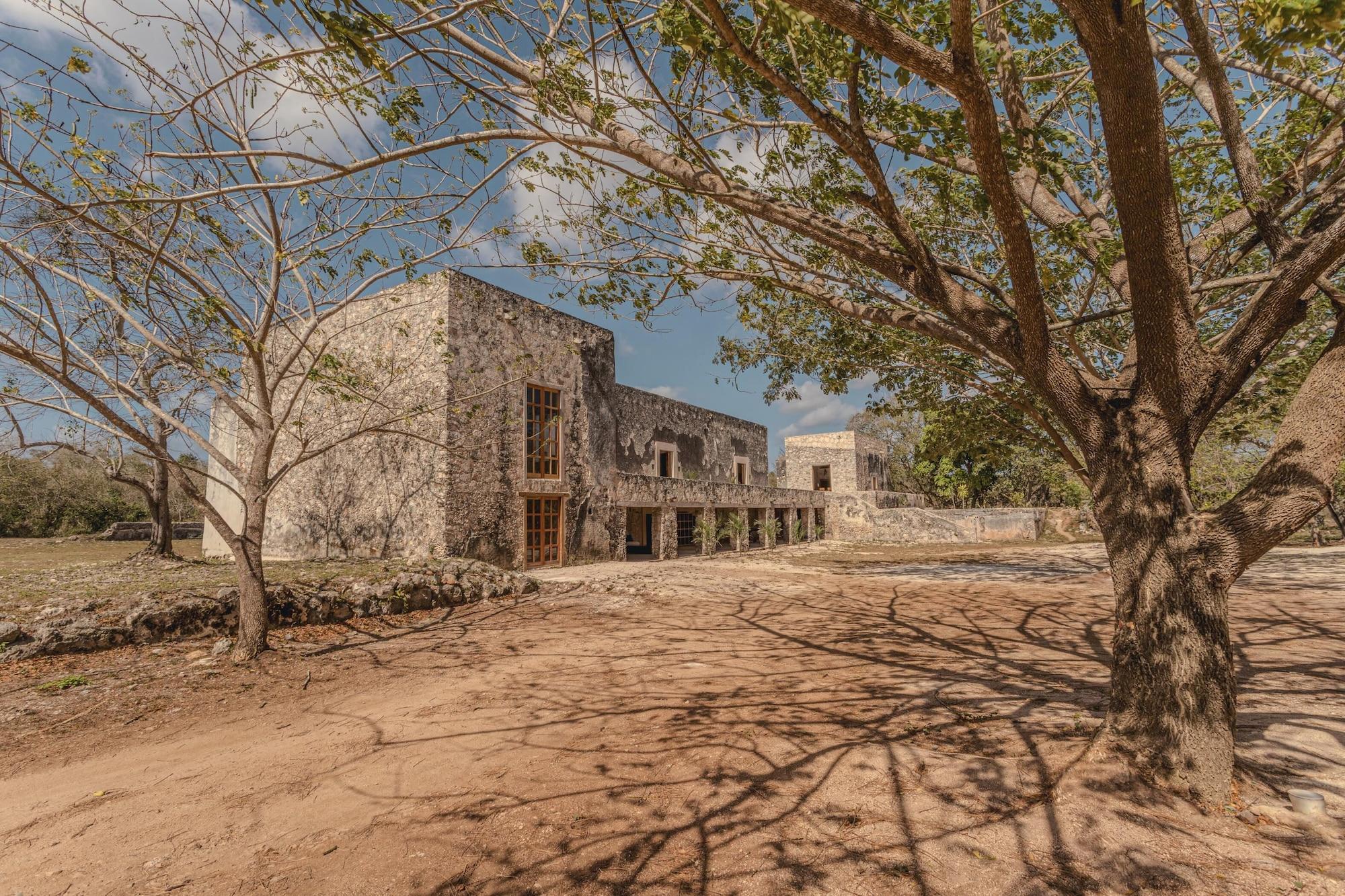 Vista Exterior Hacienda San José Xuilub