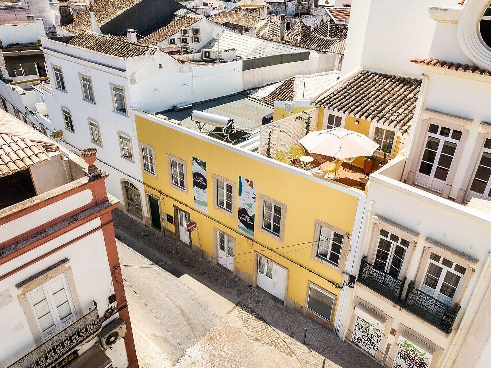 Vista Exterior Faro Guest House