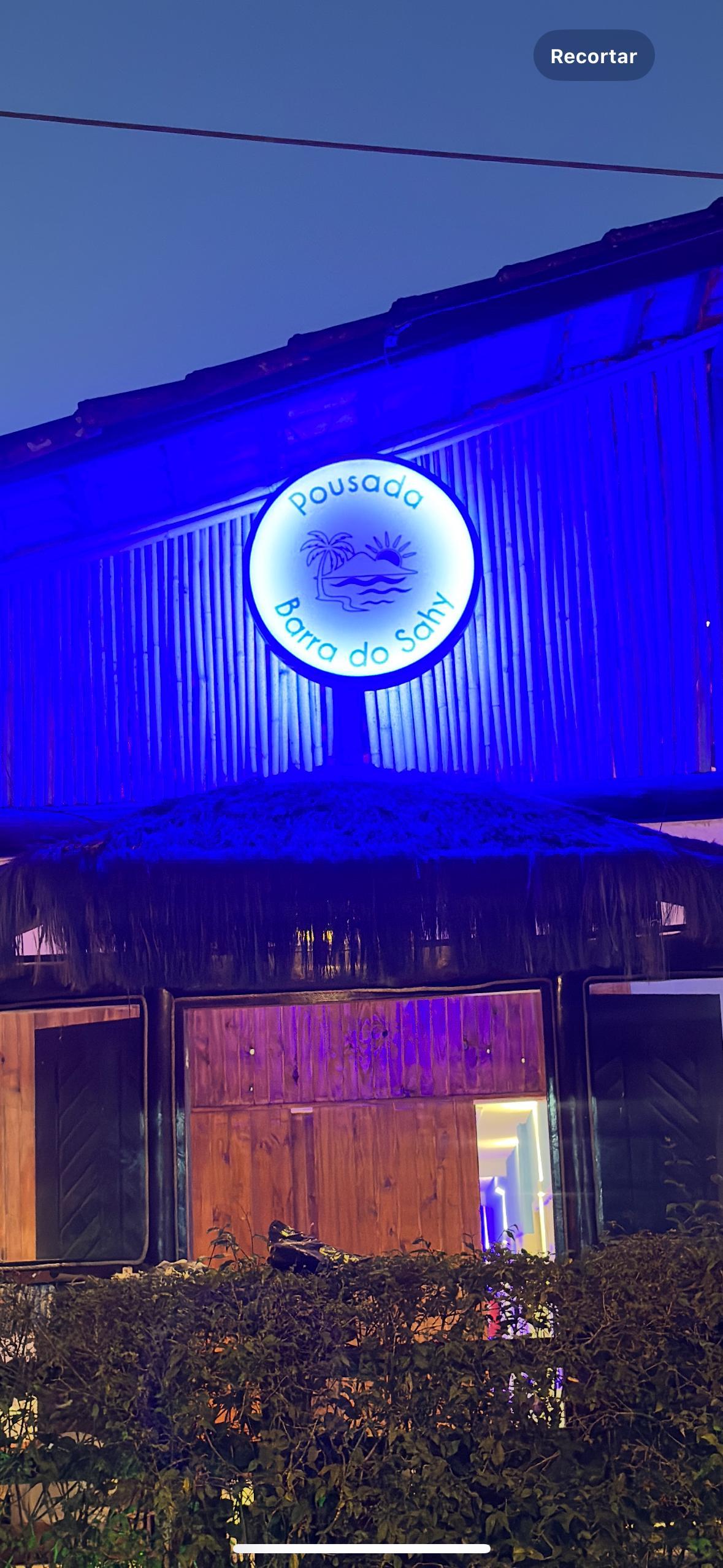 Vista Exterior Pousada Barra Do Sahy