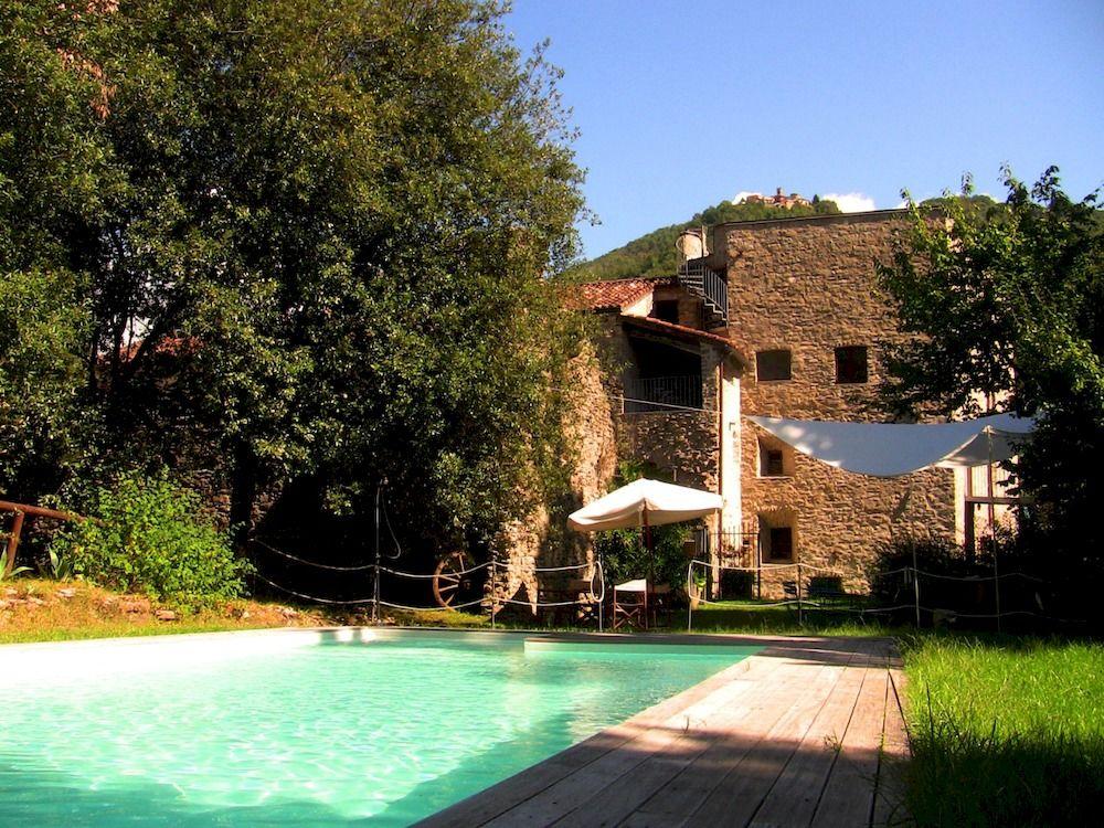 Vista Piscina Casteldelpiano Agriturismo & Cantina