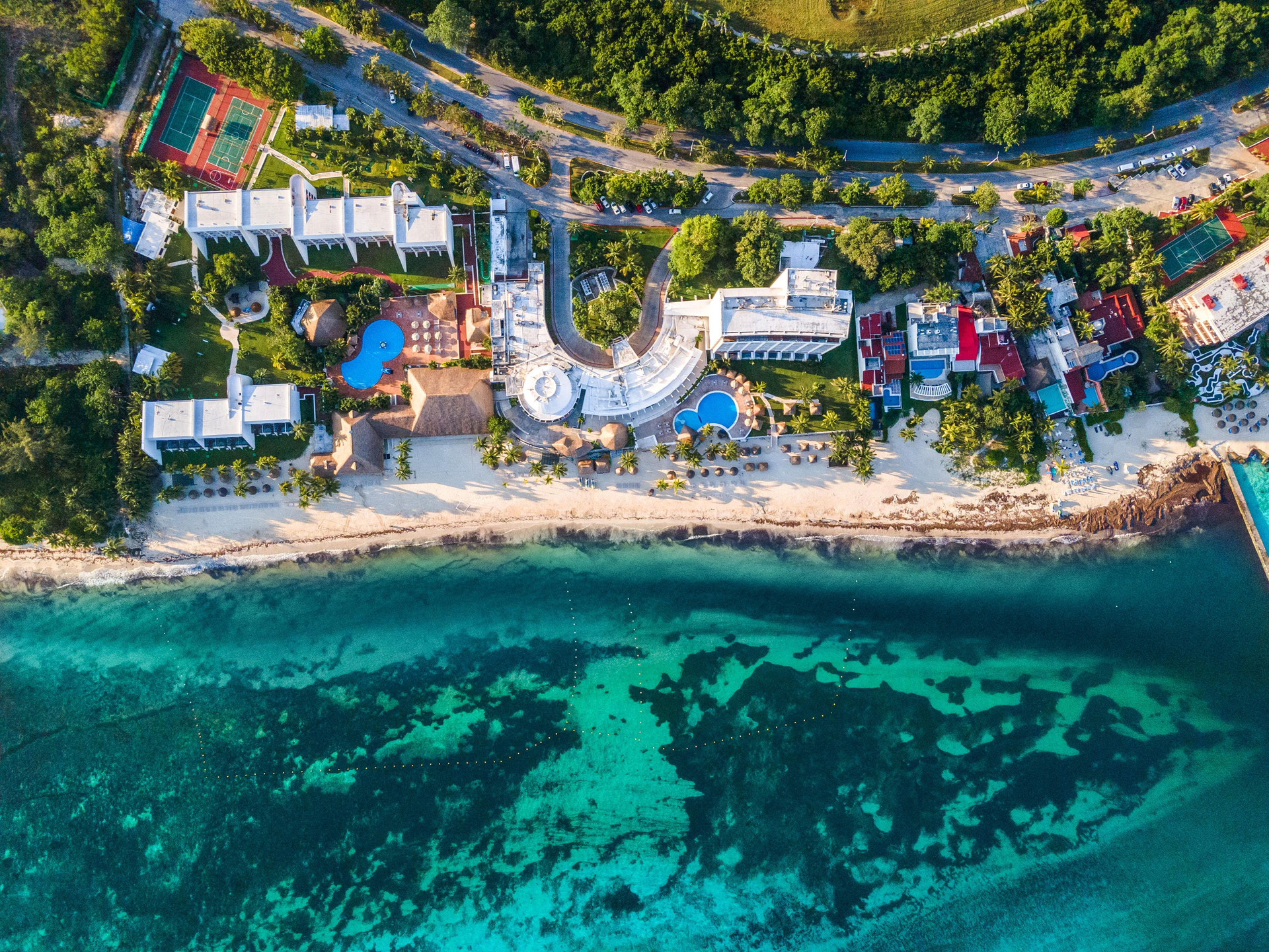 Vista Exterior Zel Cozumel